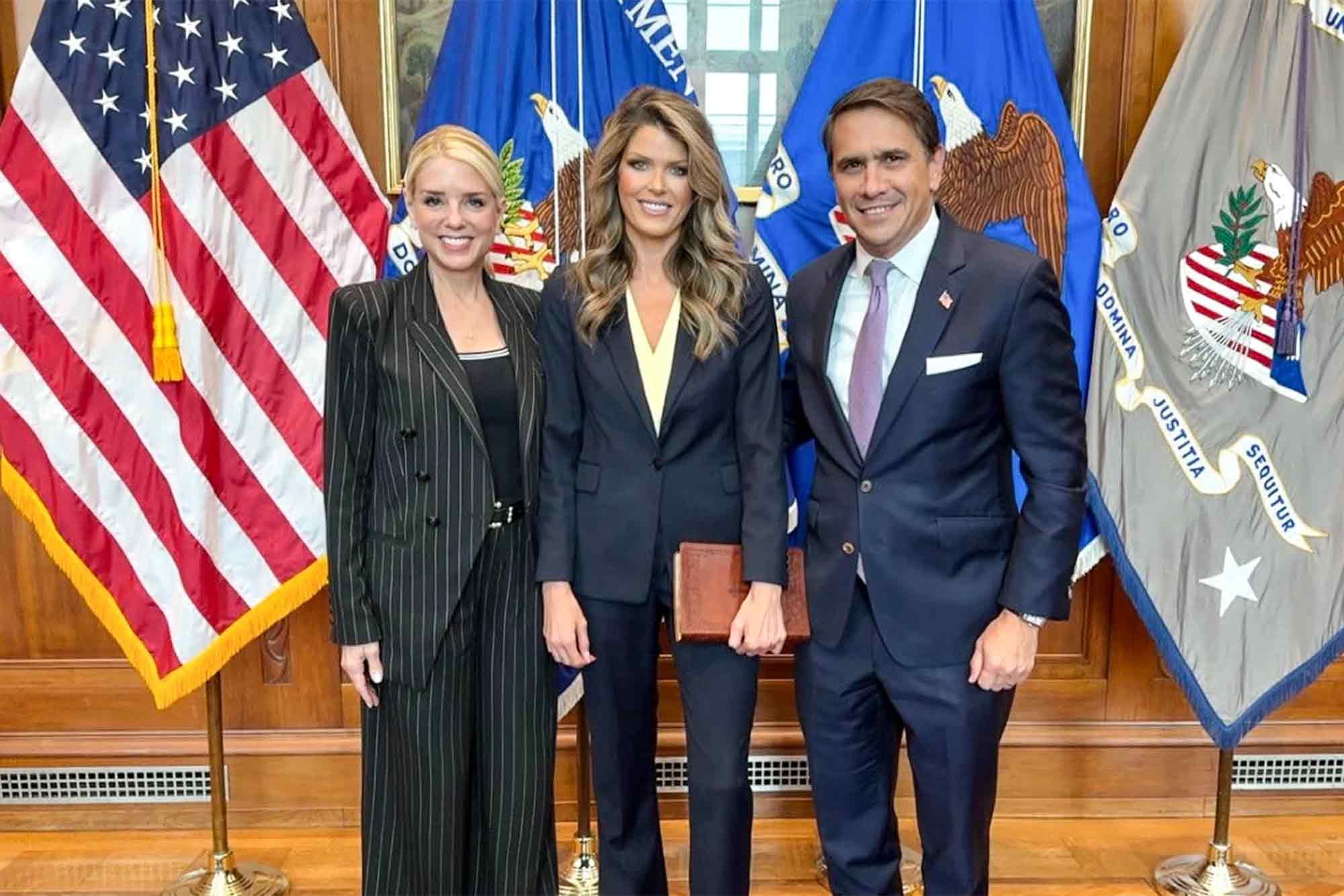 Pam Bondi, Lindsey Halligan, Todd Blanche