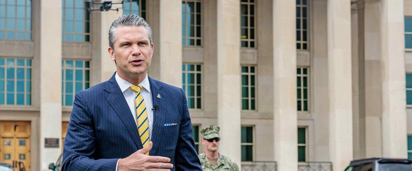 Pete Hegseth, hosts, drone demonstration, Pentagon