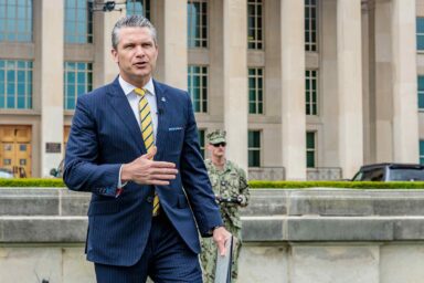 Pete Hegseth, hosts, drone demonstration, Pentagon