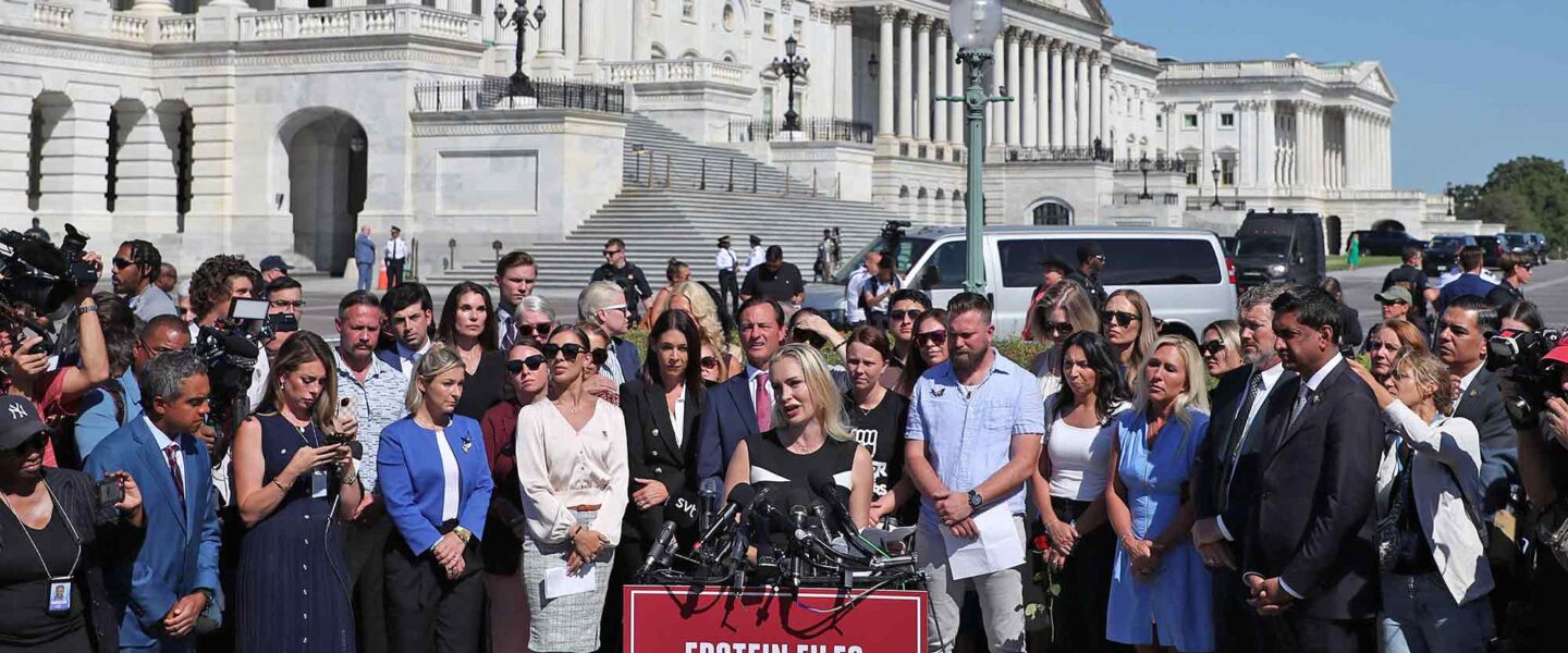 Stand With Survivors Rally, Washington, DC, Jeffrey Epstein, Ghislaine Maxwell, Donald Trump