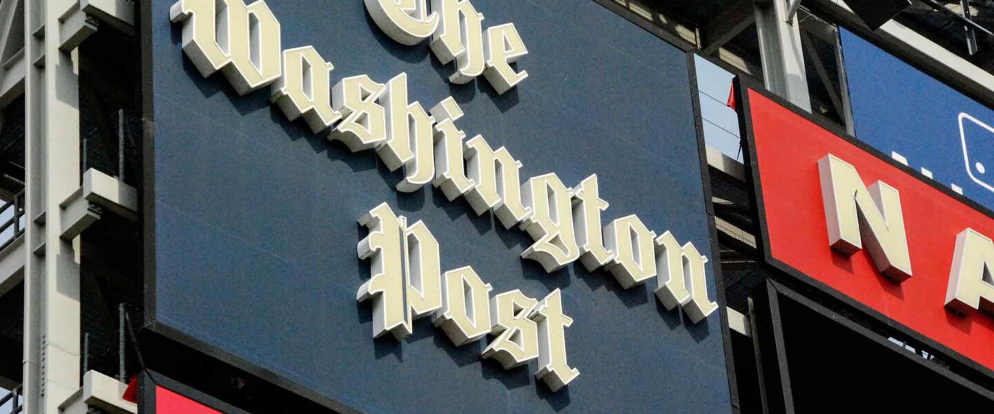 Washington Post, building, sign, Washington, DC