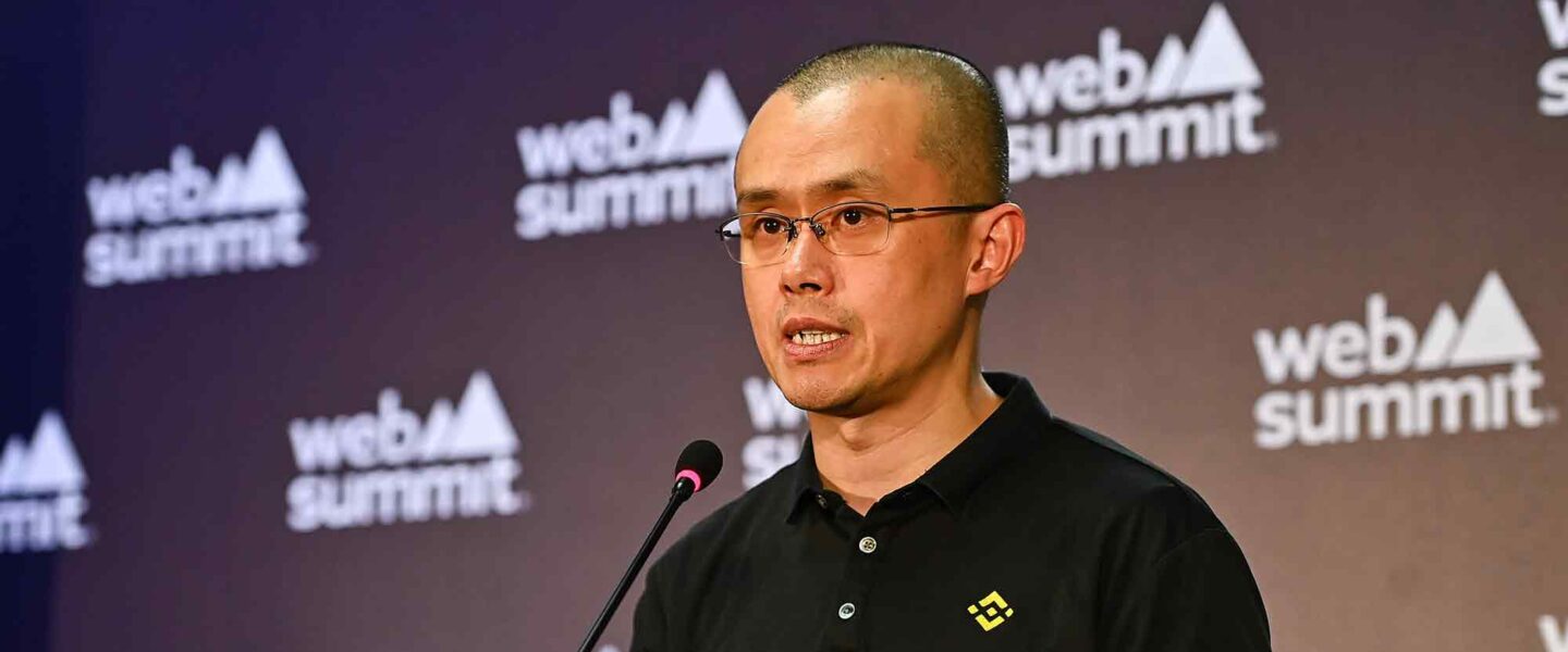 Binance CEO, Changpeng Zhao, Web Summit 2022
