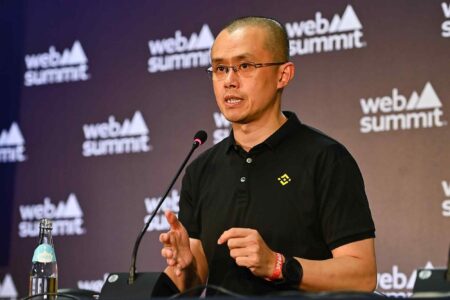 Binance CEO, Changpeng Zhao, Web Summit 2022