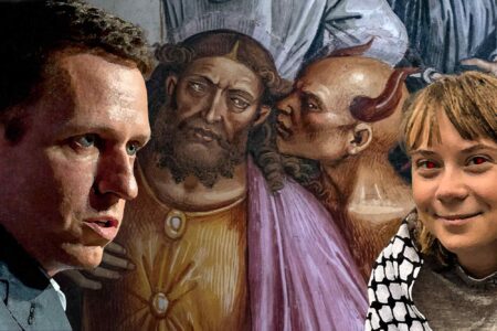 Peter Thiel, Antichrist, The Devil, Greta Thunberg