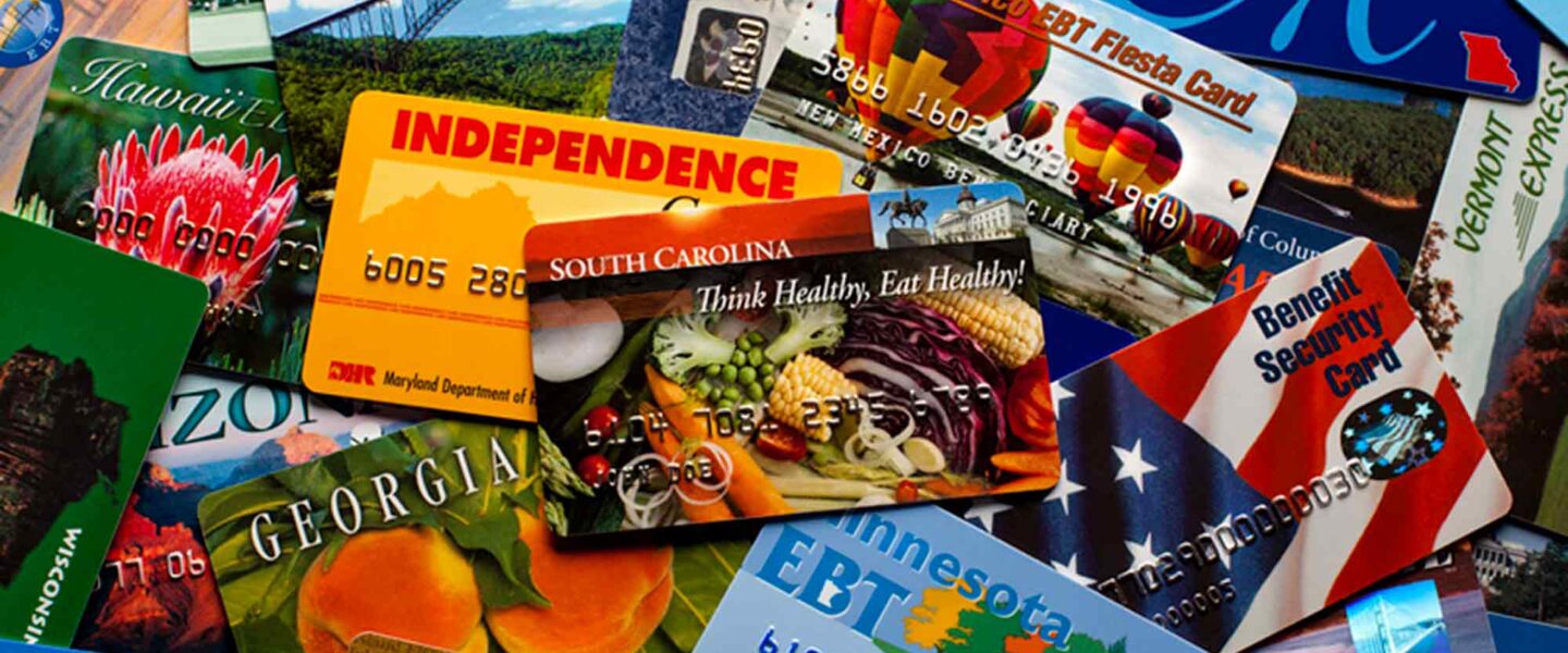 SNAP, EBT, cards US states