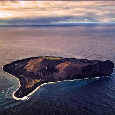 science, nature, environment, ecosystems. Iceland, volcanic eruption, Surtsey Island evolution