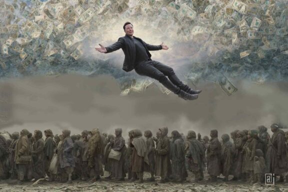 Elon Musk, billionaires, income inequality