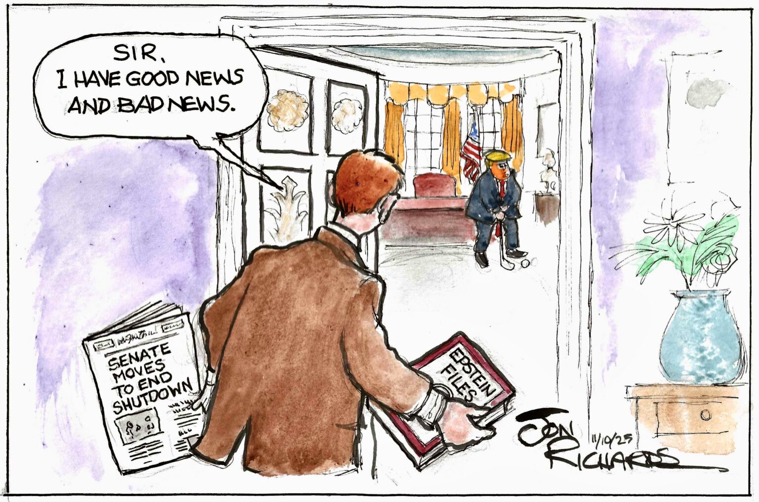 shutdown, Epstein files