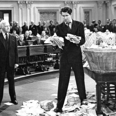 Mr. Smith Goes to Washington, filibuster scene, Jimmy Stewart