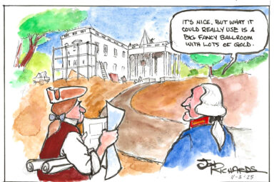 Donald Trump, Epstein Ballroom, East Wing