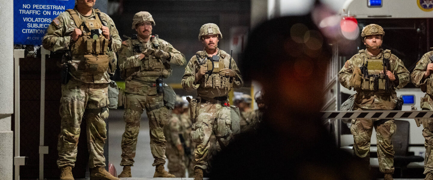 national guard in California