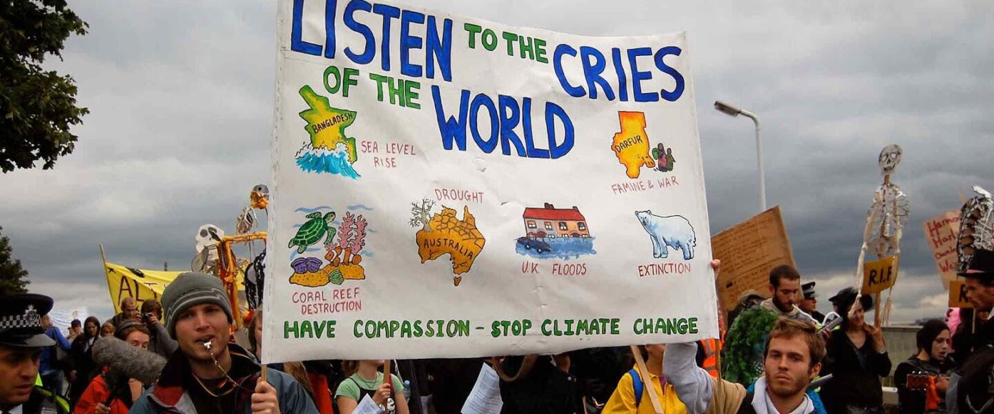 Climate Change, Camp 2007, Protest