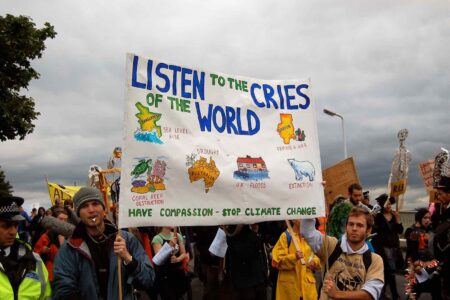 Climate Change, Camp 2007, Protest