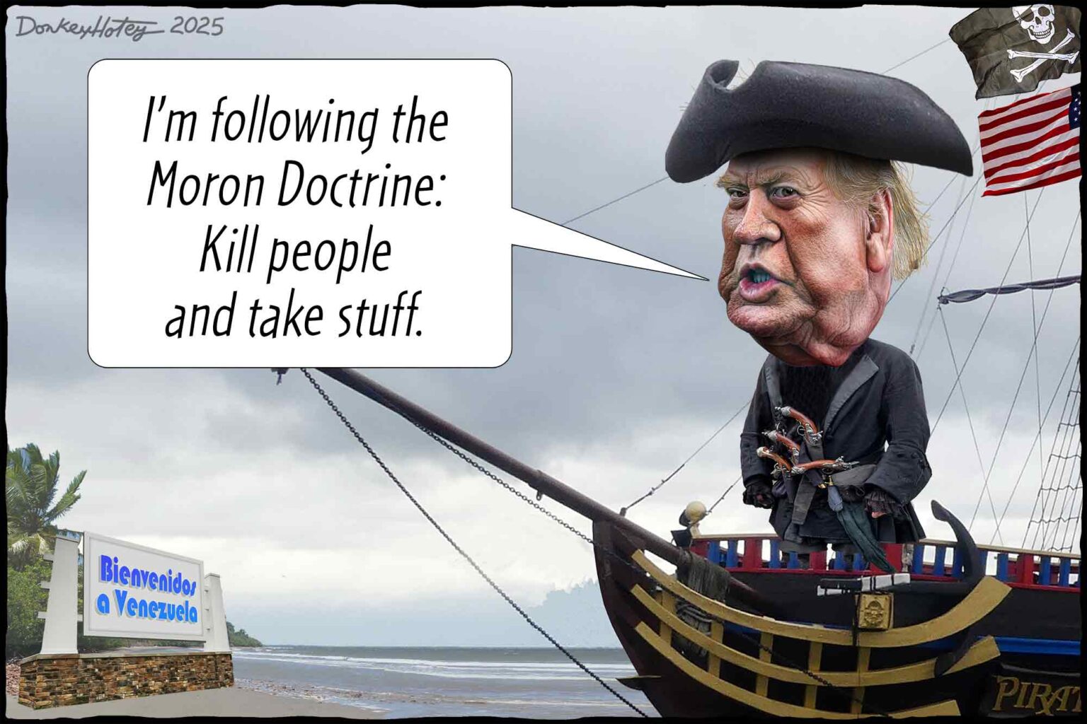 Donald Trump, Moron Doctrine, Venezuela