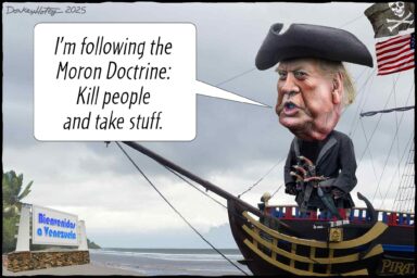 Donald Trump, Moron Doctrine, Venezuela