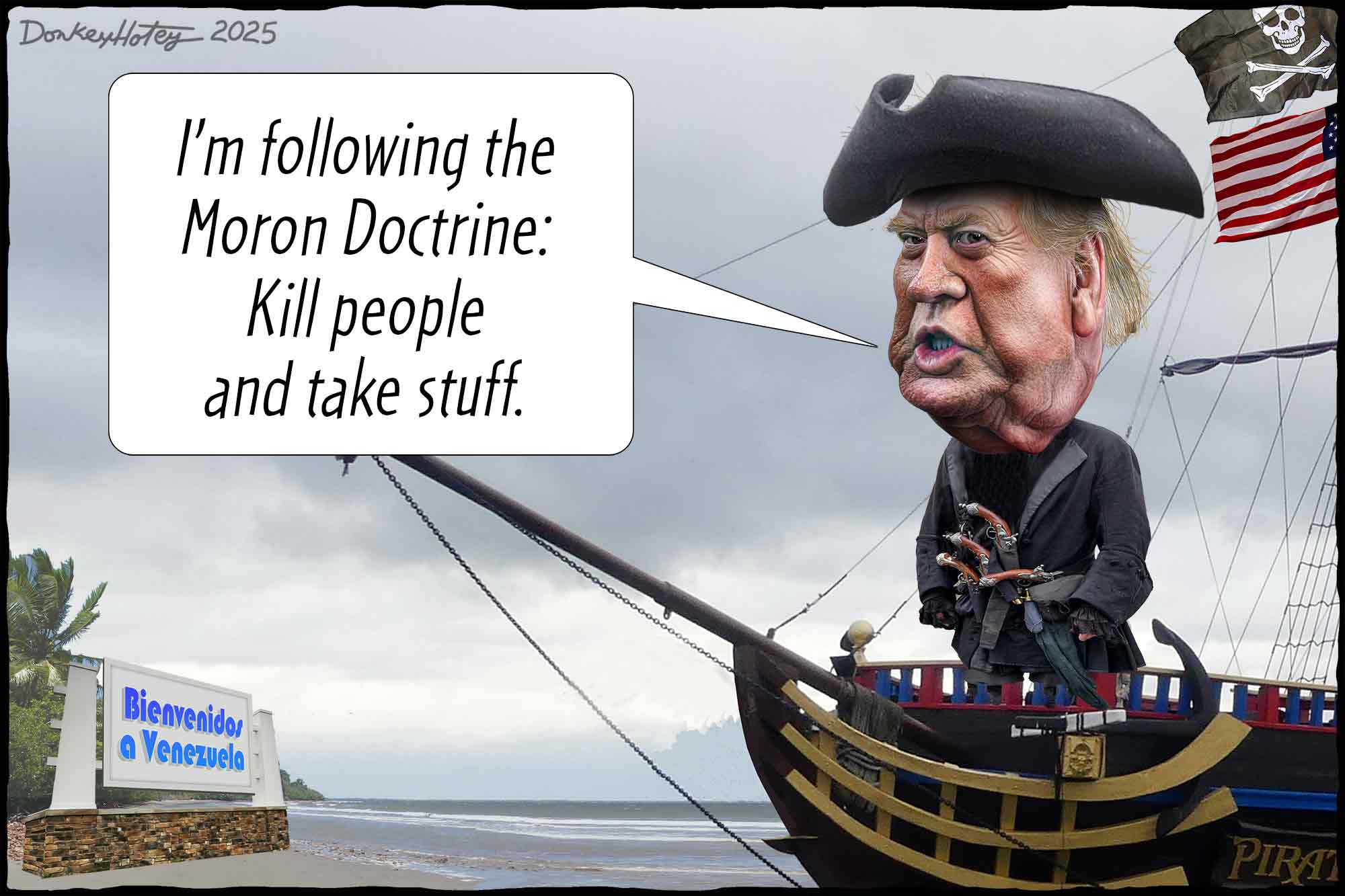 Donald Trump, Moron Doctrine, Venezuela