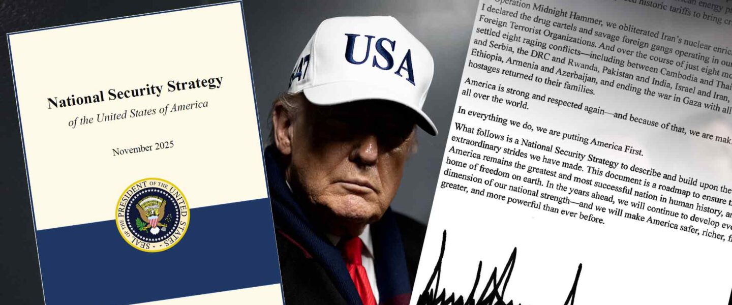 Donald Trump, National Security Strategy, 2025