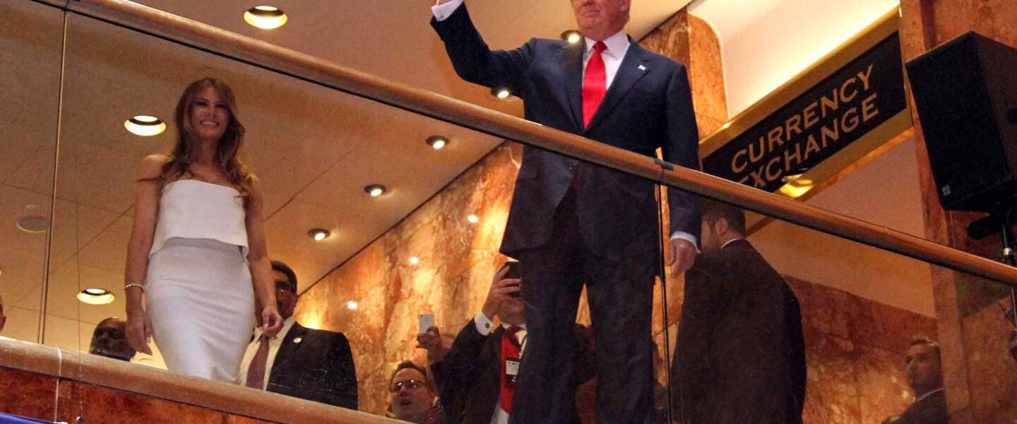 Donald Trump, announces, run for Presidency, 2016