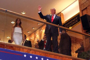 Donald Trump, announces, run for Presidency, 2016