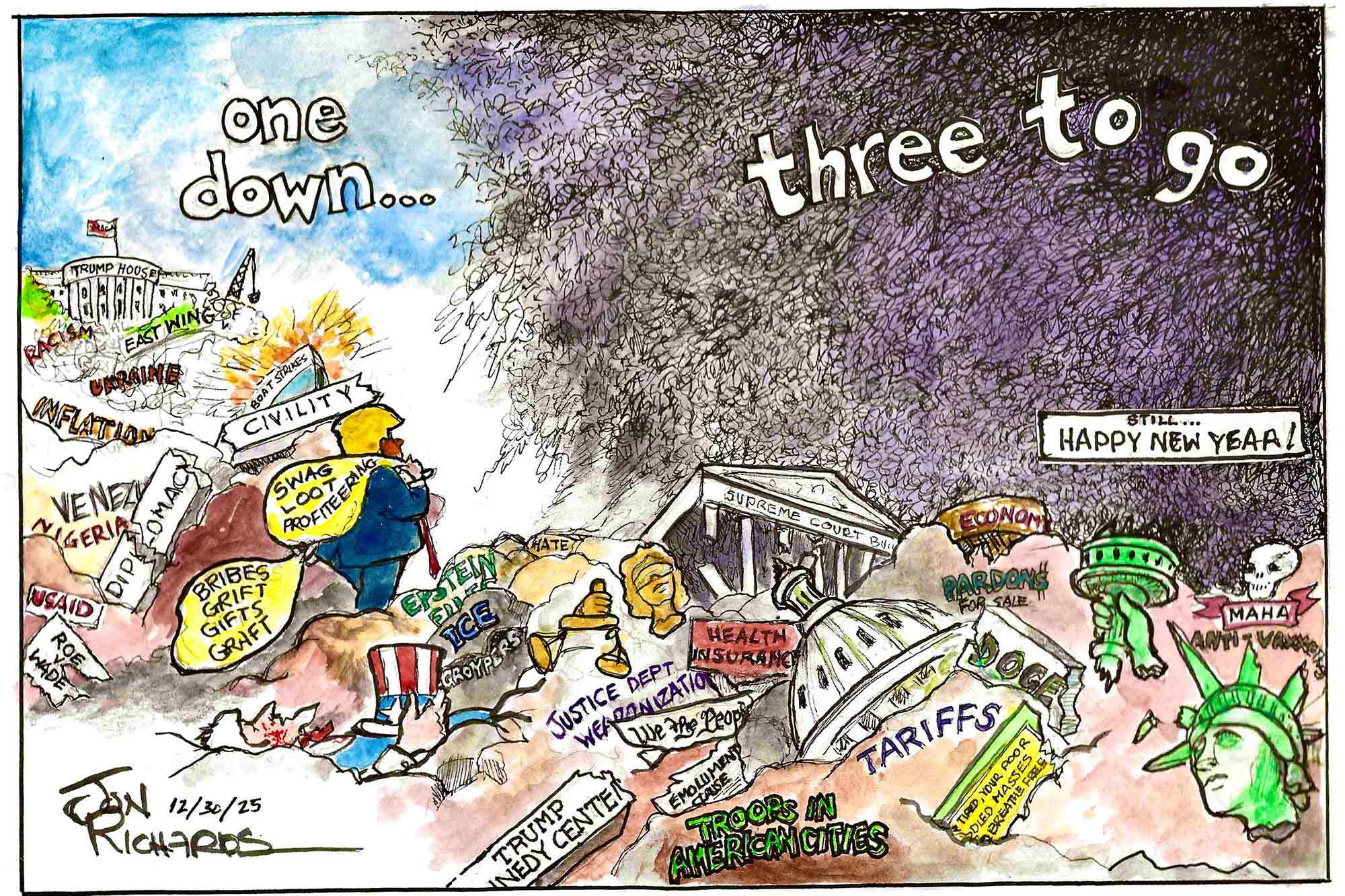 Donald Trump, First Year, First Term, Second Trump administration