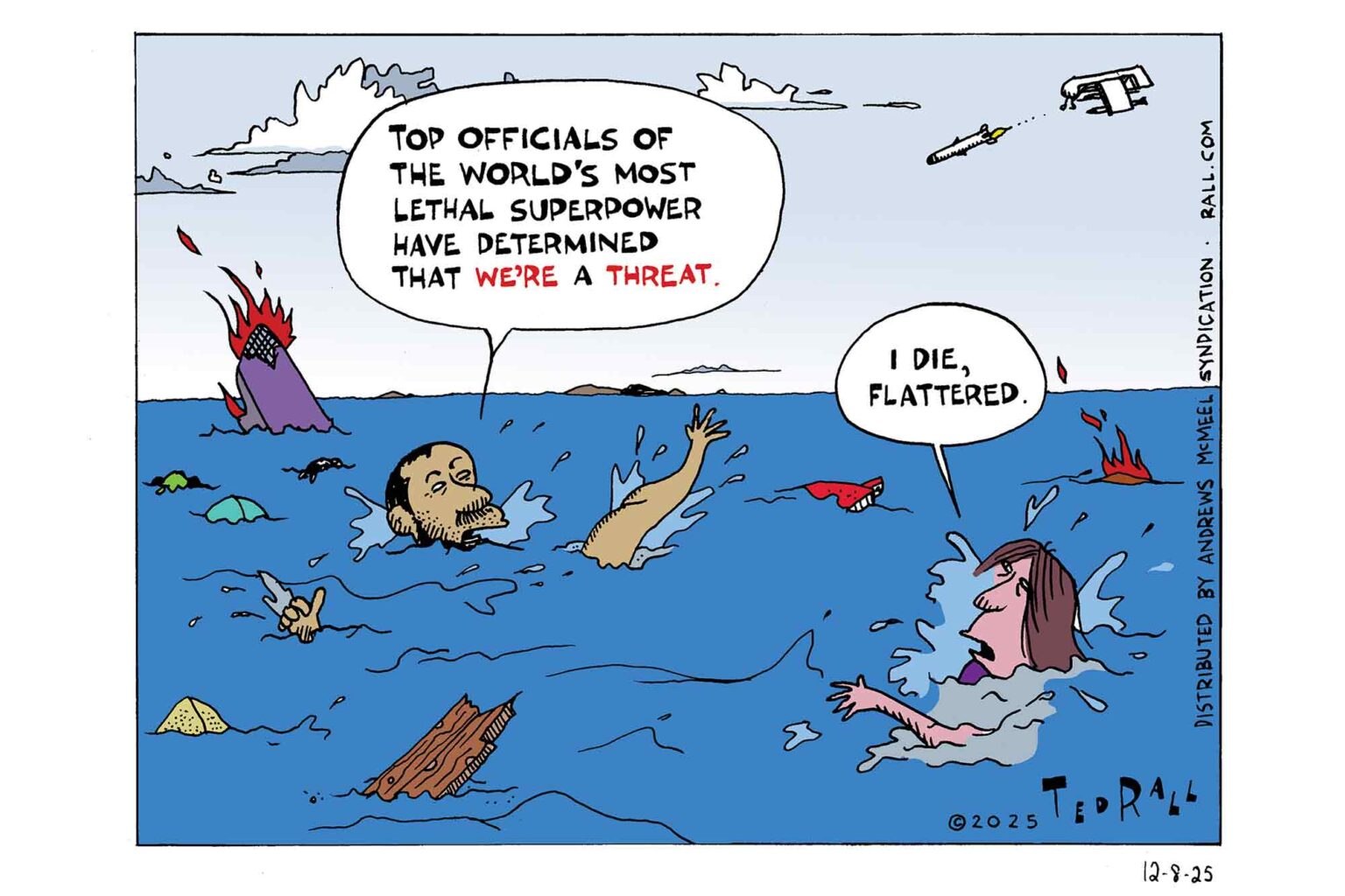 Threat Under the HIgh Seas, Boat Strikes