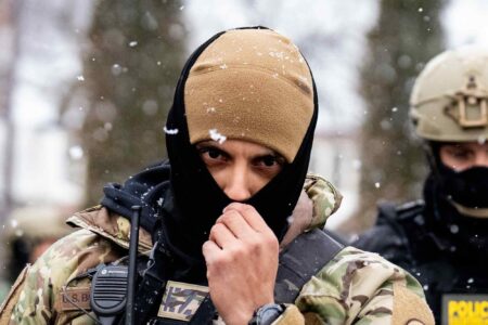 Border Patrol Tactical Unit, BORTAC, Speedway gas station, Minneapolis, MN