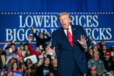 Final Pre-Election Jobs Report Adds to GOP’s Woes Donald Trump, delivers remarks, economy, Mount Airy Casino Resort