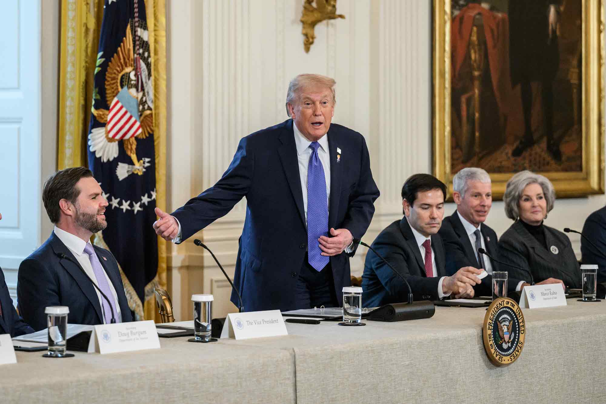 Donald Trump, oil industry executives, Venezuelan oil