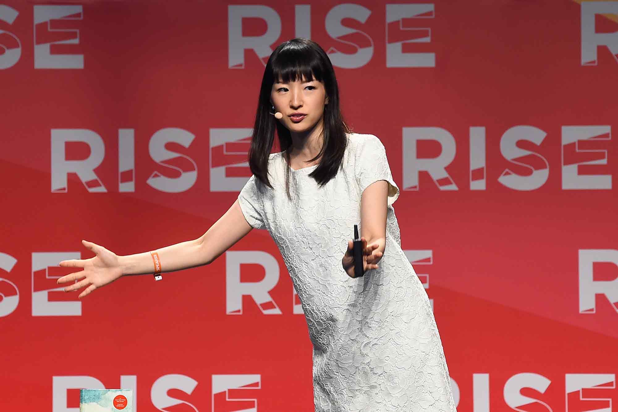 Marie Kondo, 2016 RISE conference, Hong Kong