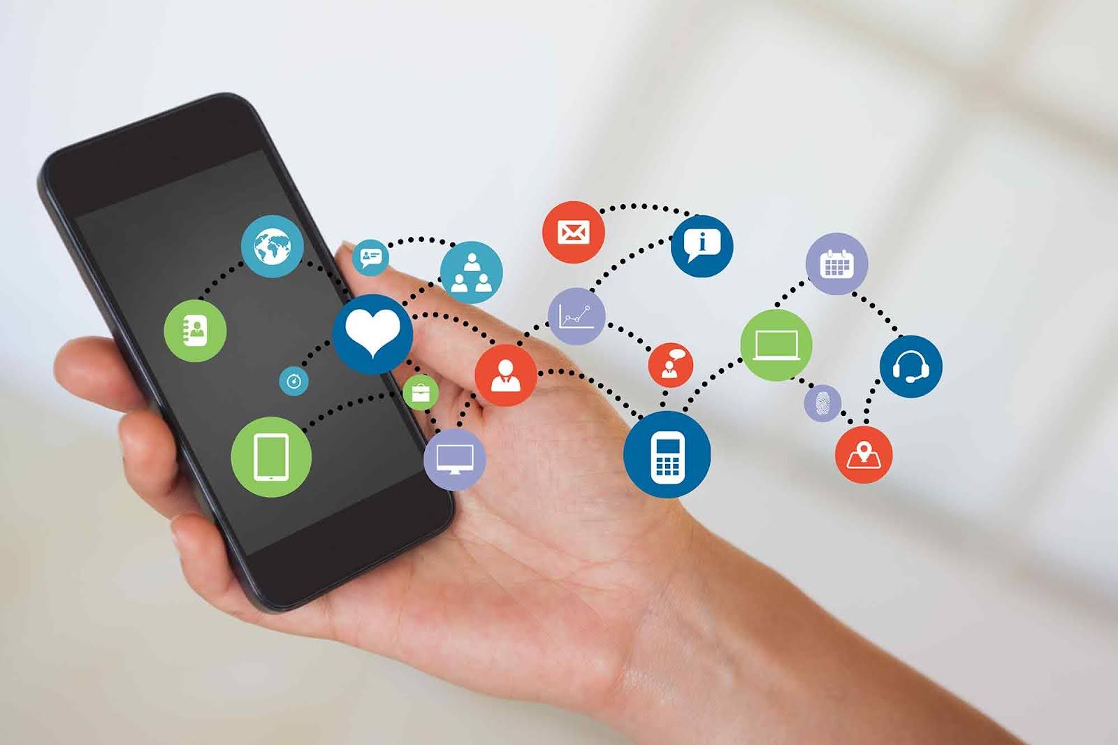 Mobile Phone, Cellphone, Cloud Apps
