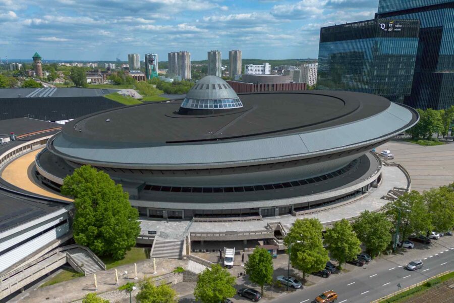 Spodek Arena in Katowice, Poland