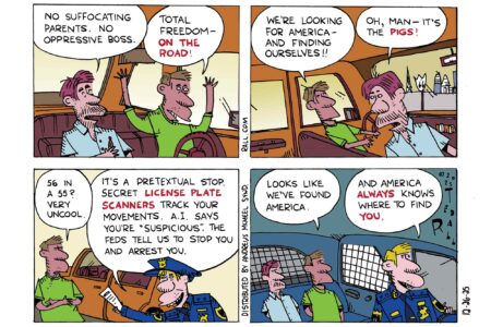 Surveillance, spying, citizens, police, scanners, pre-crime