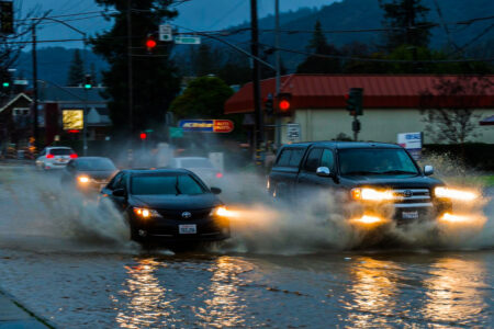 Heavy California rains, drought