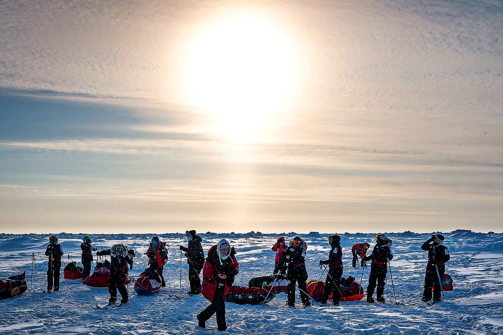 science, climate crisis, North Pole, Arctic amplification, polar vortex, storms