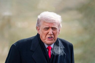 Donald Trump, South Lawn, White House