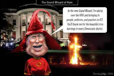 Donald Trump, Grand Wizard, KKK, Ku Klux Klan, racism