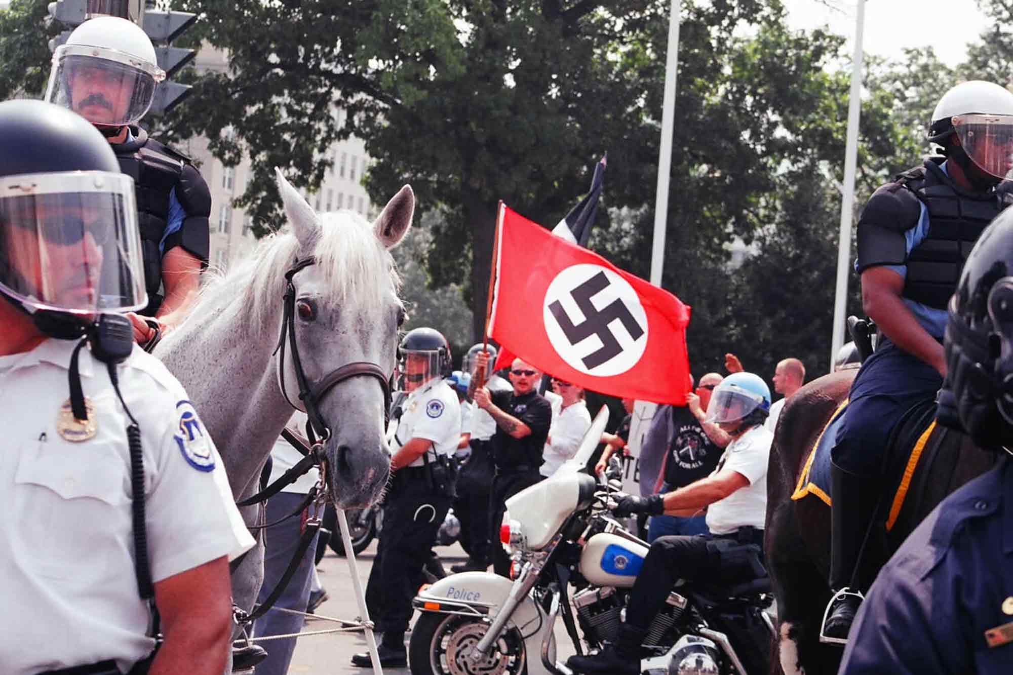 National Alliance, Neo-Nazi Rally, Union Station, Washington, DC