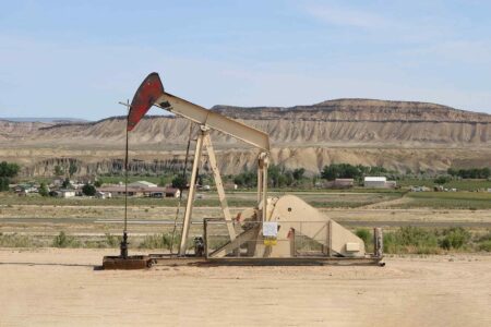 oil well, Rangely, Colorado