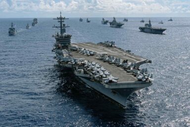 USS Abraham Lincoln, Multinational task force