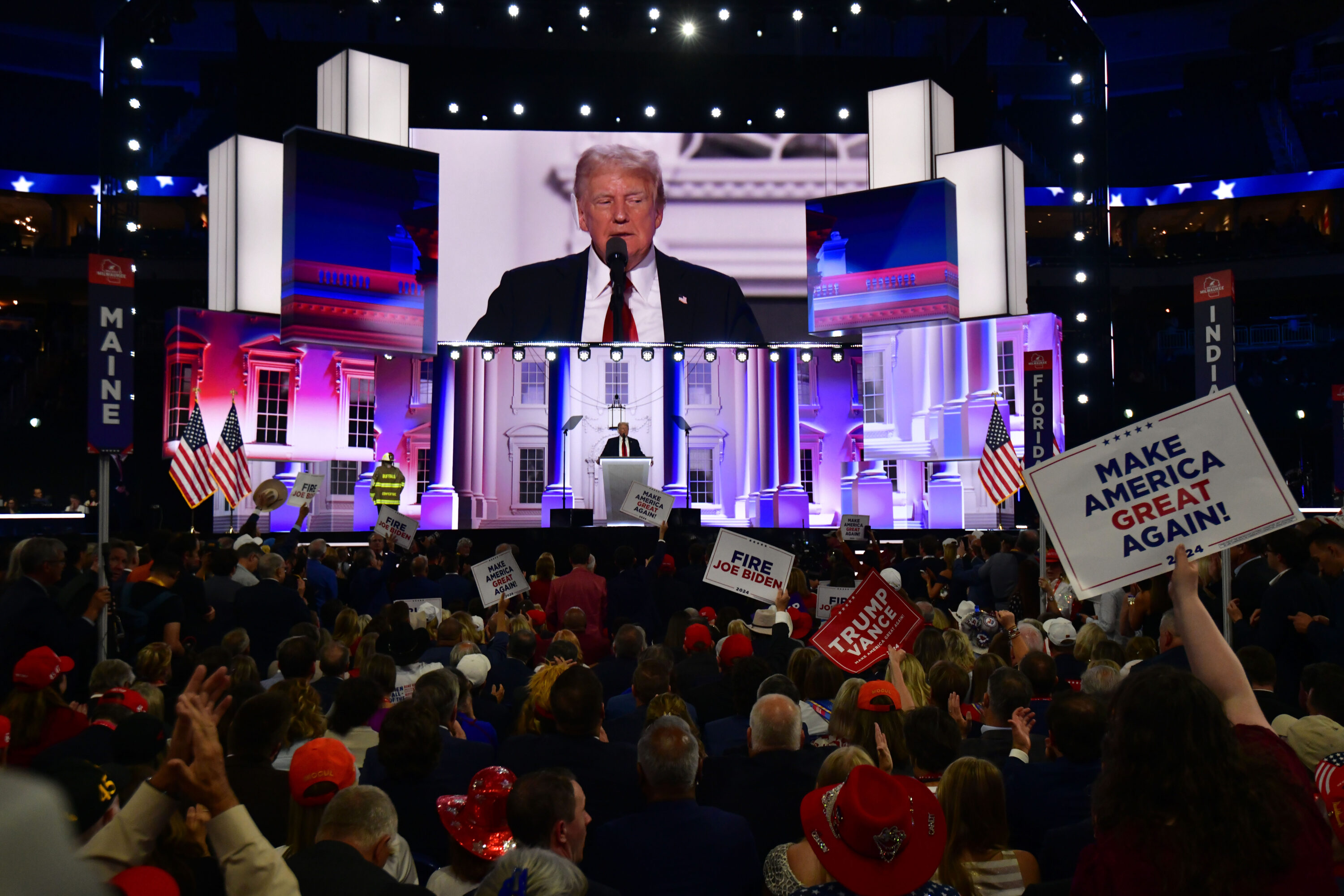 Trump, RNC 2024,