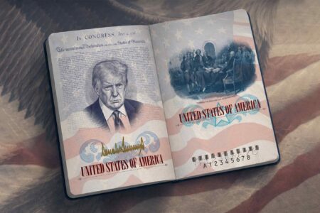 Twitter, Donald Trump, Patriot passports, Limited edition, America 250.