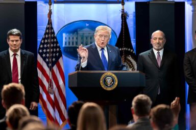 House Dems Call on Lutnick to Resign Over Lying About Epstein Donald Trump, delivers remarks, Supreme Court, tariffs