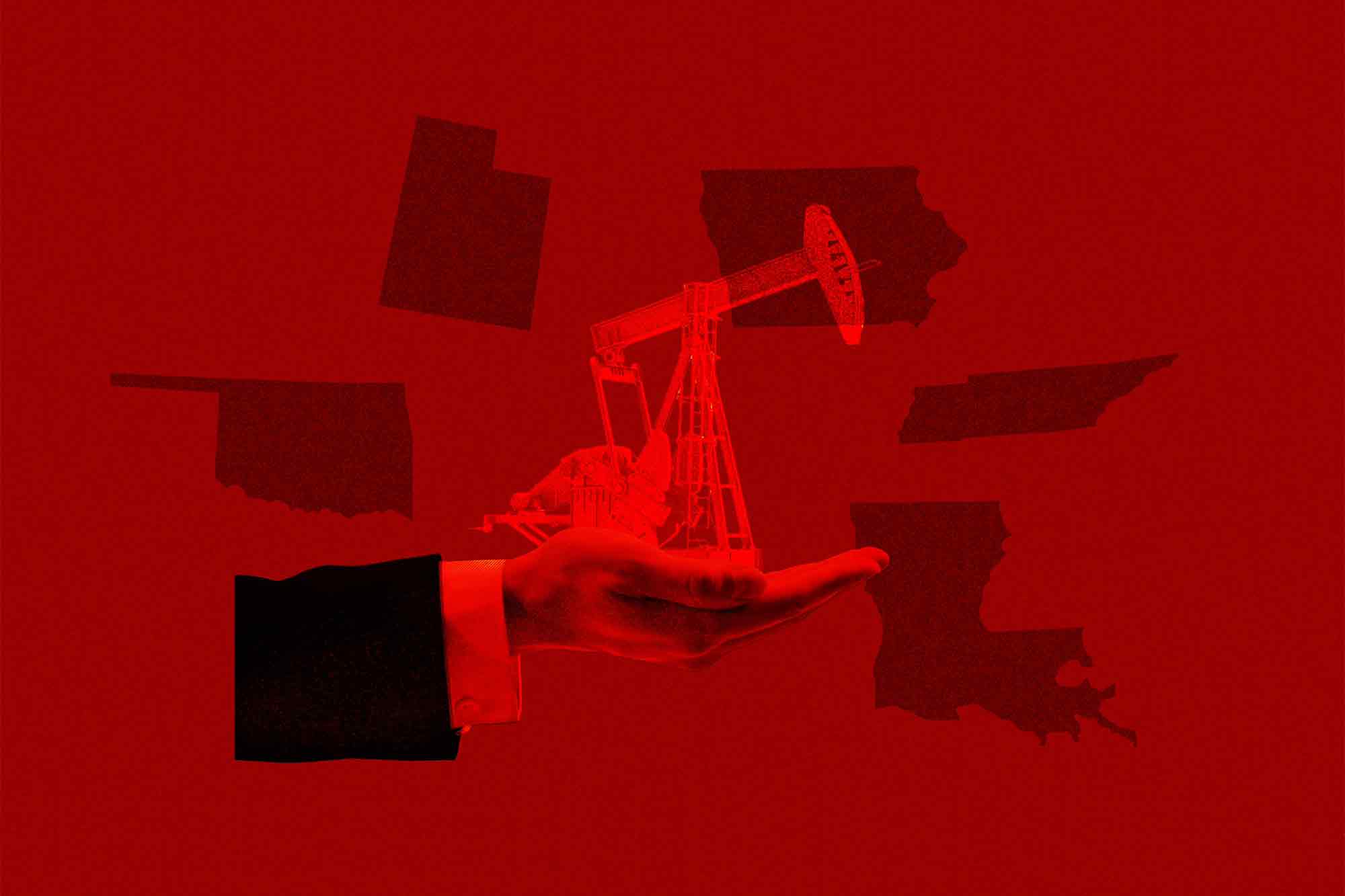 Illustration, fossil fuels, Tess Abbot