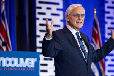 Former BC Premier Gordon Campbell: Carbon Capture ‘Doesn’t Work’ Gordon Campbell, delivers, keynote address