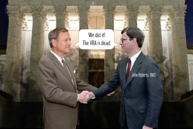 Saturday Hashtag: #JusticeNoMore Chief Justice, John Roberts, life work, destroy the Voting Rights Act