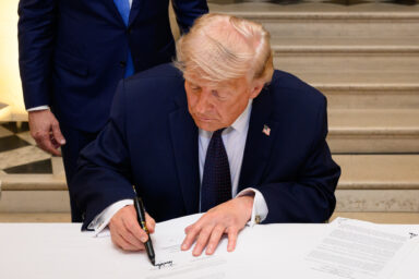 Donald Trump, Memorandum of Understanding, MoU, France