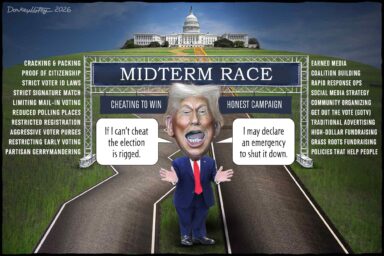 Donald Trump, Republicans, GOP, Cheaters gonna cheat, midterm elections