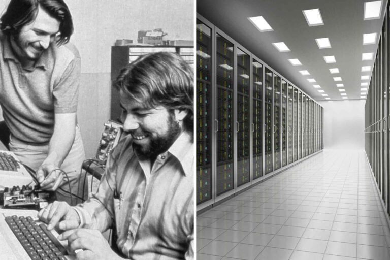 Steve Jobs, Steve Wozniak, Mountain View, CA, 1976