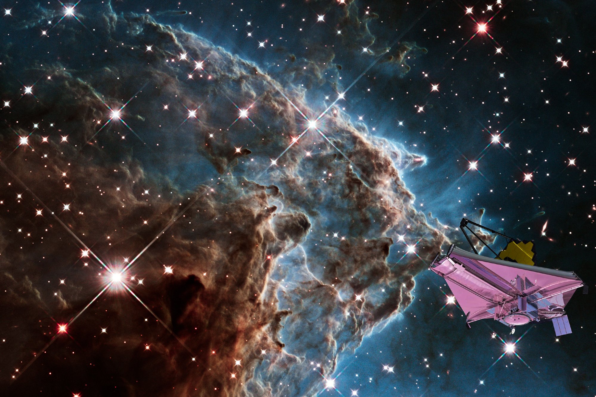 Science, astronomy, exoplanets, space, James Webb Space Telescope, ‘Pink Planet,’ salty surprise