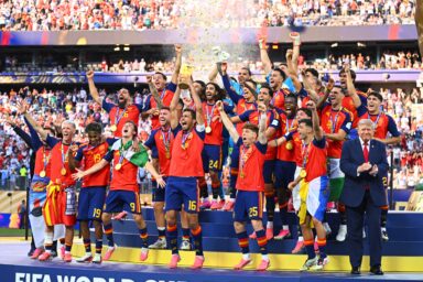 With the World Cup in the Books, America Can Give Itself a Pat on the Back Spain Celebrates, Trump